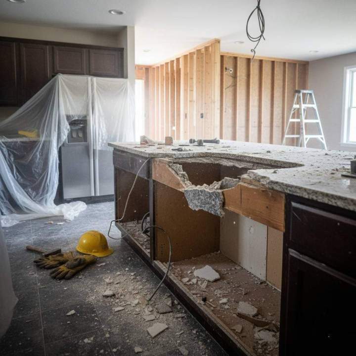 Petite démolition Lisle-sur-Tarn